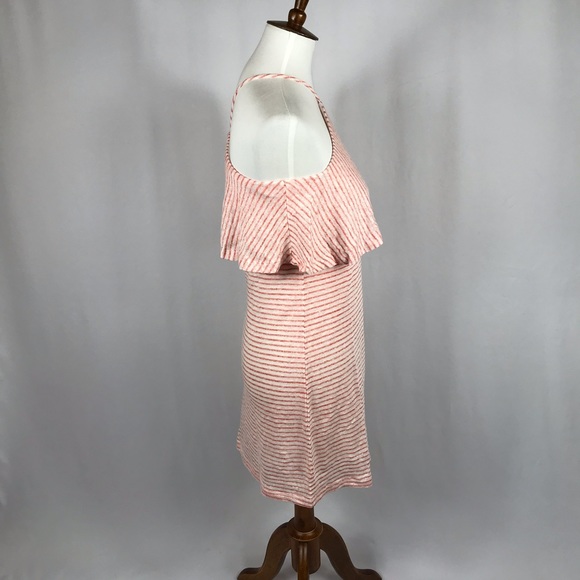 Splendid Striped Halter Linen Blend Dress (XS) NW - Picture 6 of 8
